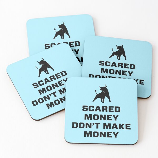 Item preview, Scared money don't make money graphic designed and sold by Luhmdesign.