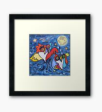 THE CHOUETTES BALL Framed Print
