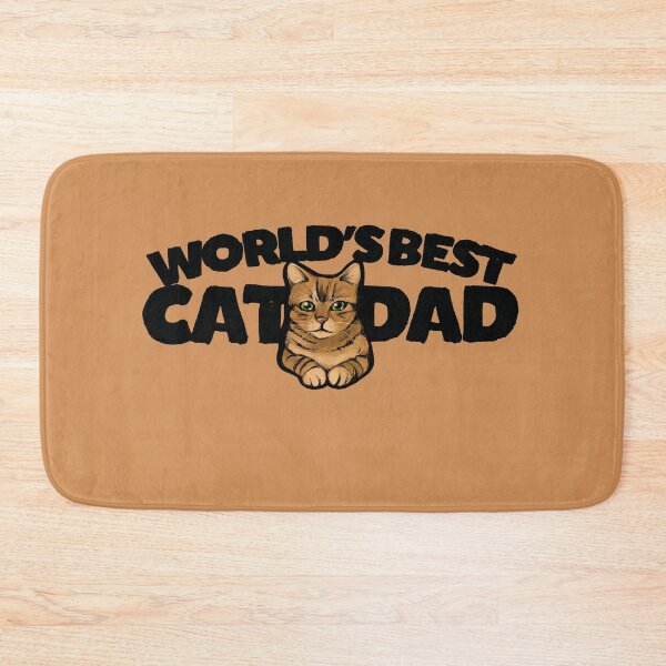 Item preview, Worlds Best Cat Dad designed and sold by FrictionMaxxing.