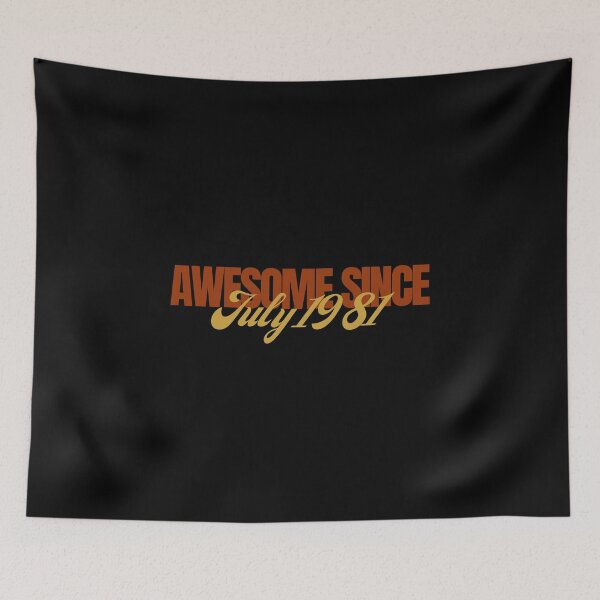 Item preview, 40th Birthday Gift 40 Years Old Awesome Since July 1981 designed and sold by StarByAsem.
