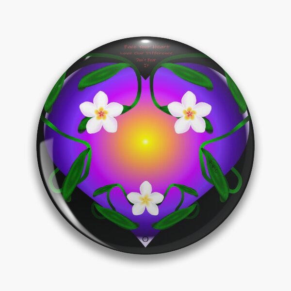 Item preview, Hawaii Flowering Heart In Purple designed and sold by Roger R Cormier.