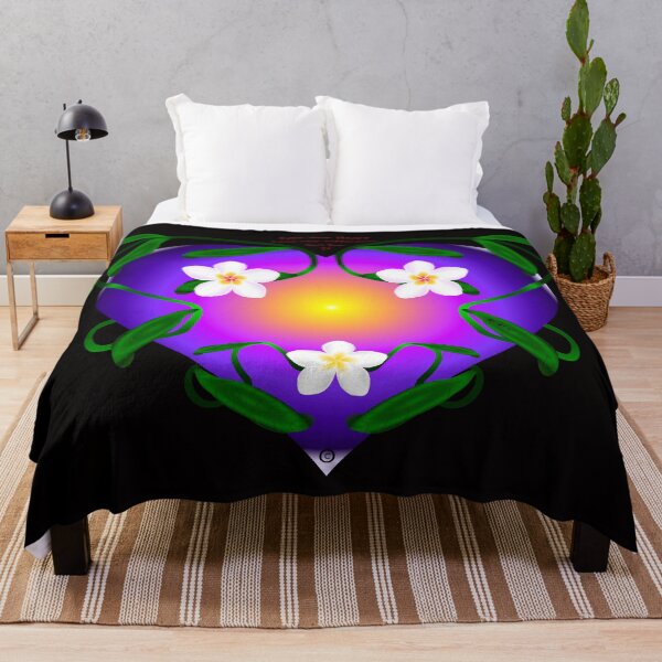 Item preview, Hawaii Flowering Heart In Purple designed and sold by Roger R Cormier.