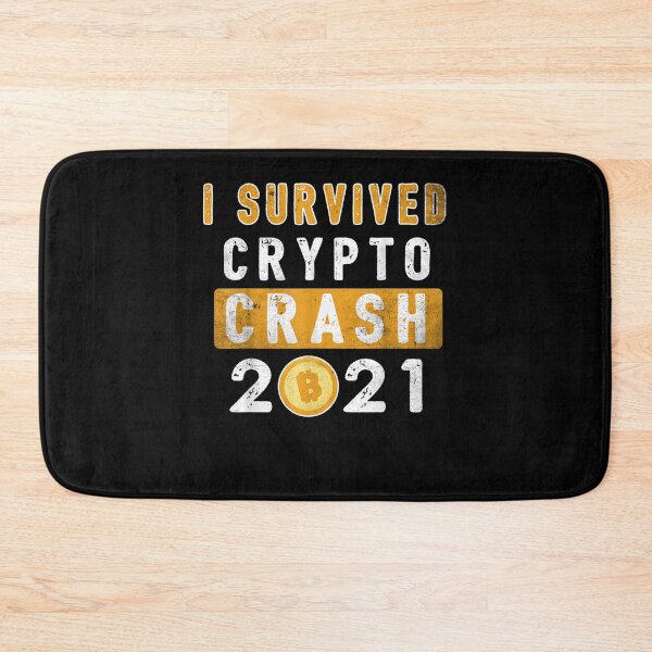 Item preview, Funny I Survived Crypto Market Crash 2021 Cryptocurrency designed and sold by laurader.