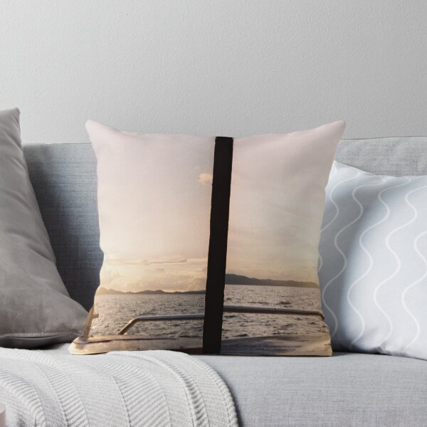 Item preview, Film photography half frame. Sea view film photography at sunset the orange light of the sky and the clouds at the sea. Sitting on a boat in the middle of the sea watching the sunset. designed and sold by DecorForYou.