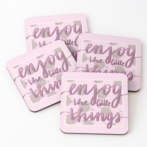 Artikelvorschau, enjoy the little things cute cat design entworfen und verkauft von Sinyamurphy.