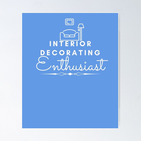 Item preview, Interior Decorating Enthusiast designed and sold by HouseOfWisdom.