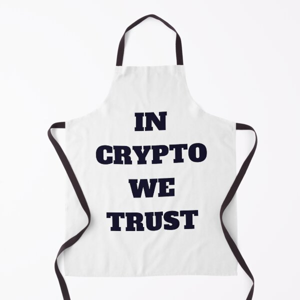 Item preview, In crypto we trust designed and sold by CryptoBazaar.