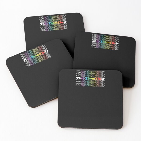 Aperçu de l'œuvre Ils leur font leur fierté Rainbow Vintage Inspired Pronom Lgbt créée et vendue par laurader.