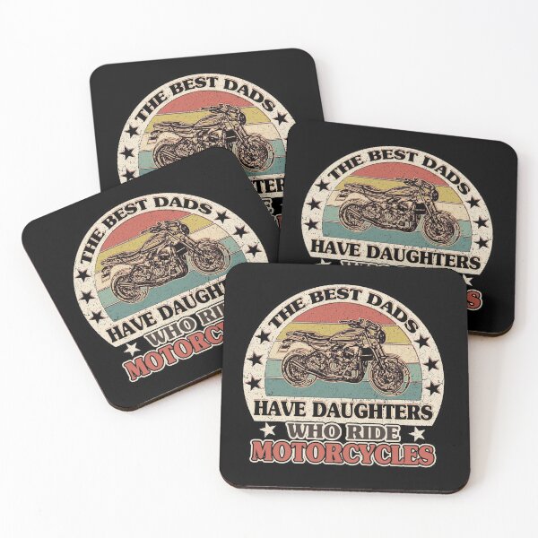Item preview, The Best Dads Have Daughters Who Ride Motorcycles designed and sold by SaliDesigner.