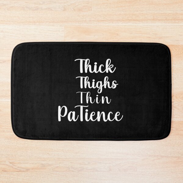 Item preview, thick thighs thin patience  designed and sold by plussorn.