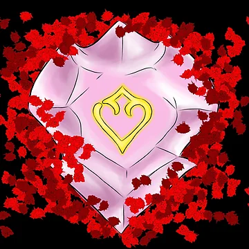 Artwork thumbnail, Dancer Crystal With Roses by GuineaKitty
