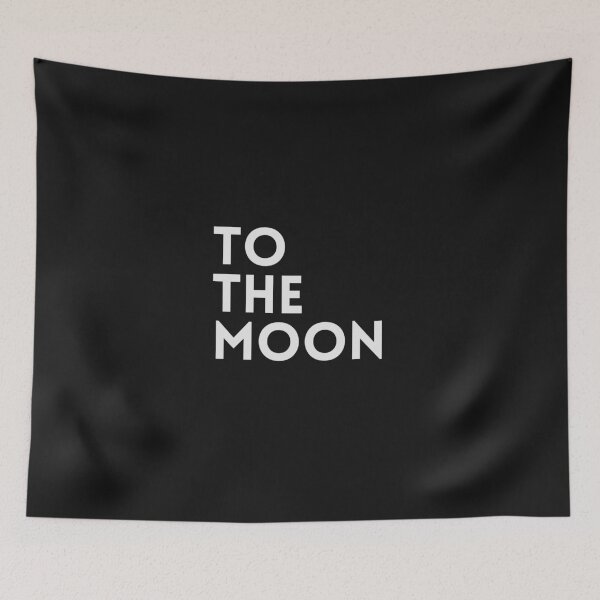 Item preview, To the moon  designed and sold by CryptoBazaar.
