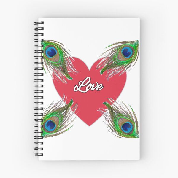 Item preview, Love. Peacock Quill Design.  designed and sold by SuvrasaiMerch.