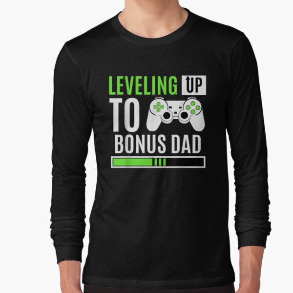 Item preview, Leveling Up To Bonus Dad Stepfather Gaming Baby Gender designed and sold by jerrie9.