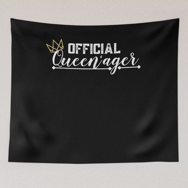 Item preview, Not A Senior I'm A Queenager Not Old Lady Grandma Queen designed and sold by laurader.