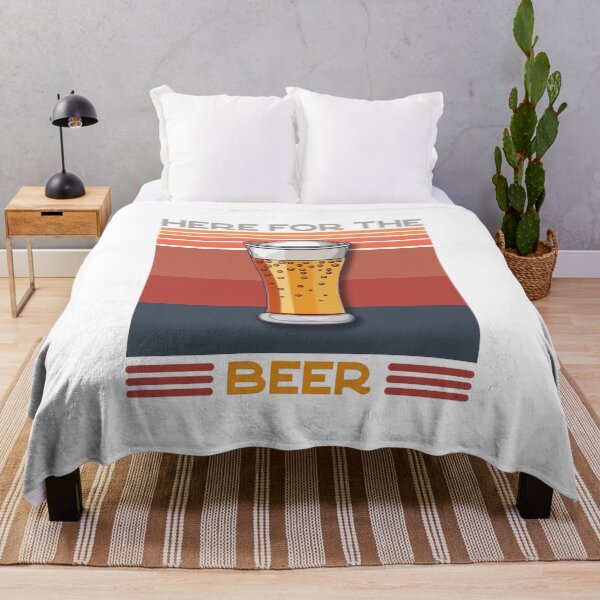 Item preview, Here For The Beer - Funny Design For Beer Drinker. designed and sold by Kipcio.