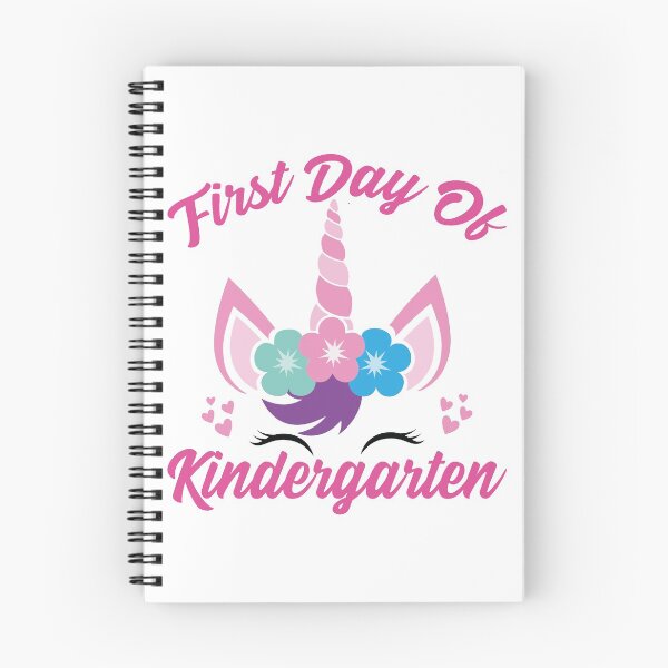 Item preview,  Unicorn With Pink Text | First Day of Kindergarten designed and sold by Estrytee.
