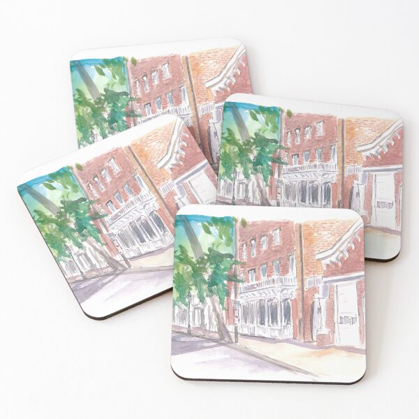 Item preview, Sag Harbour Long Island Typical Main Street Scene designed and sold by artshop77.
