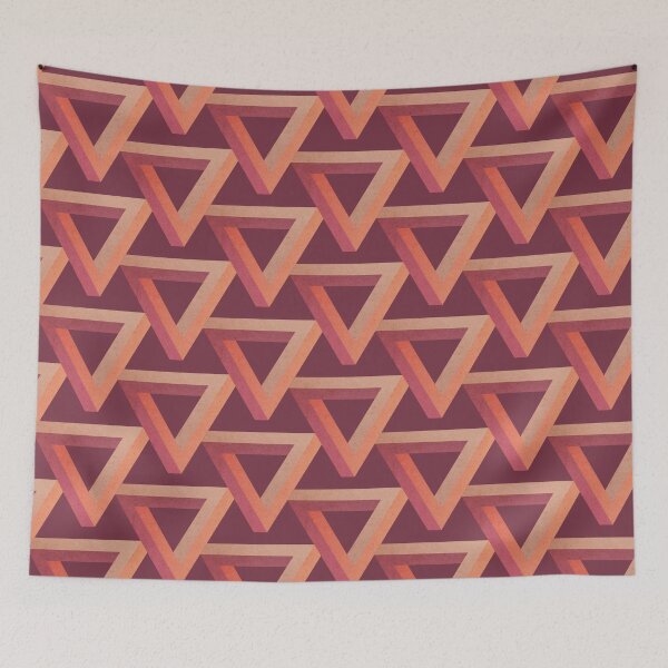 Item preview, 3D Triangles Pattern Essential designed and sold by psquare17.