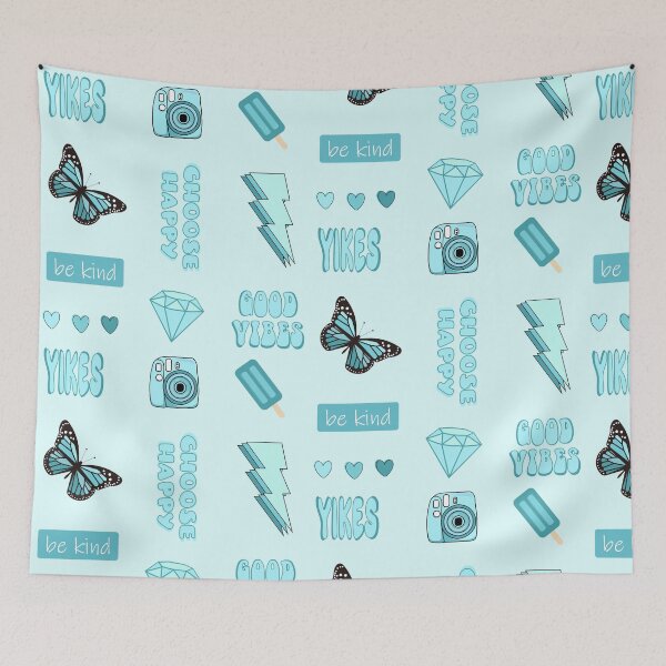 Item preview, Aesthetic Vsco Teal Sticker Pack designed and sold by EpicCreation.