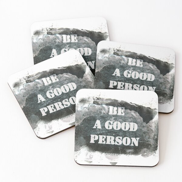 Item preview, Be a good person aquarelle text designed and sold by Aqua-Diamond.