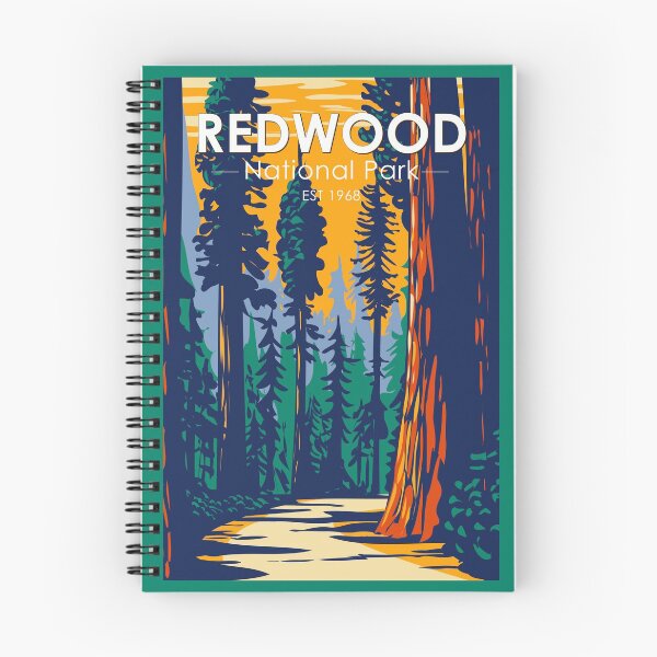 Item preview, Redwood National Park California Vintage designed and sold by KrisSidDesigns.