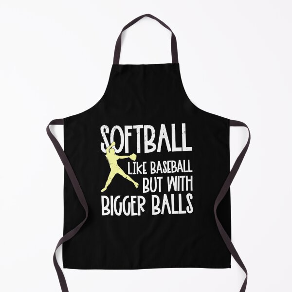 Item preview, Softball It's Like Golf But With Bigger Balls! Funny Softball Girl and Softball Dad designed and sold by LifesTees.