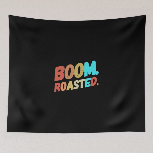 Item preview, Boom. Roasted. Funny Vintage Sarcastic Gift Pullover Hoodie designed and sold by ownjuliann.