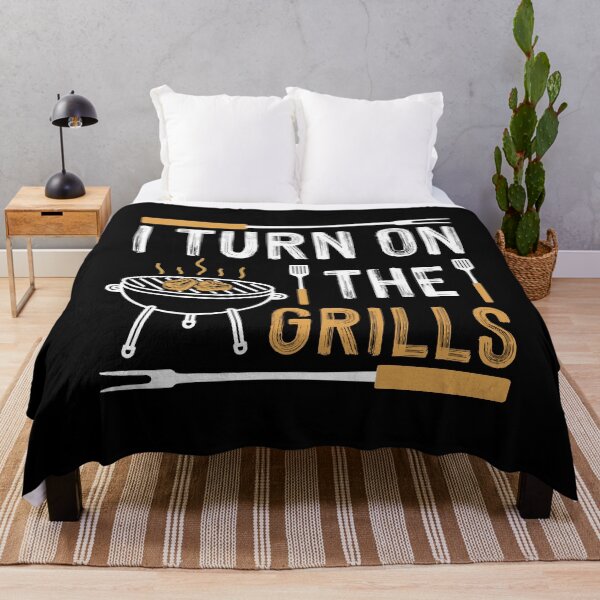 Item preview, I TURN ON THE GRILLS COLLECTION designed and sold by JRM Tees & More Store.