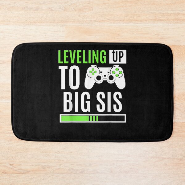 Item preview, Leveling Up To Big Sis Gaming Baby Gender Announcement designed and sold by laurader.