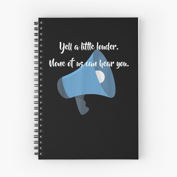 Item preview, Yell A Little Louder None Of Us Can Hear You Megaphone designed and sold by laurader.