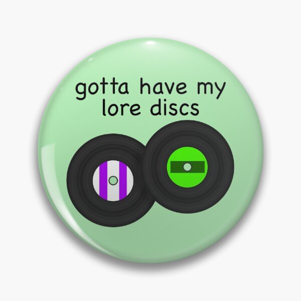 Item preview, Gotta Have My Lore Discs designed and sold by lizistrations.