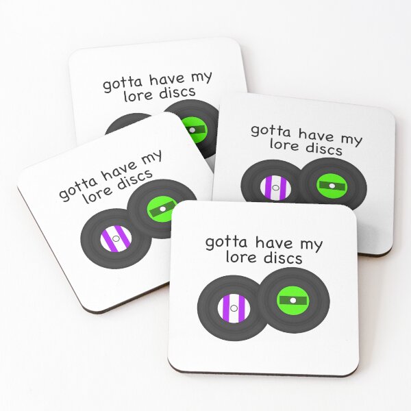 Item preview, Gotta Have My Lore Discs designed and sold by lizistrations.