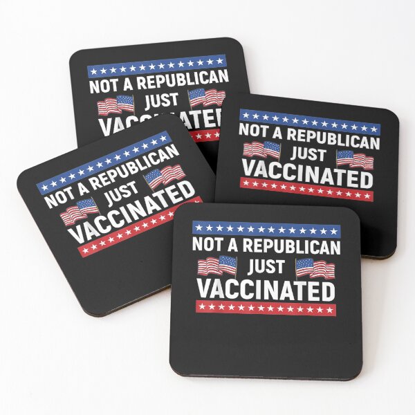 Item preview, Not A Republican Just Vaccinated Funny Vaccine designed and sold by laurader.