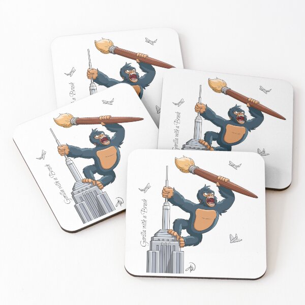 Item preview, Kong gorila designed and sold by GorillaBrush.