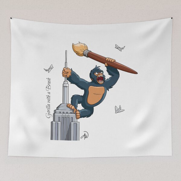 Item preview, Kong gorila designed and sold by GorillaBrush.