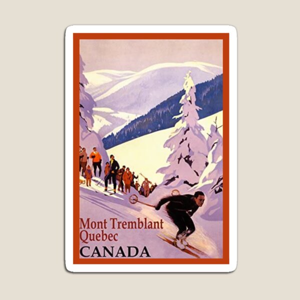 Item preview, Vintage Ski Design, Mont Tremblant, Quebec Canada designed and sold by Shirtniks.