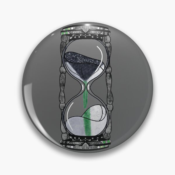 Item preview, Demiromantic Pride Hourglass designed and sold by NerdyCupcake559.