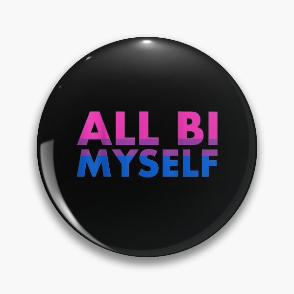 Item preview, All Bi Myself I Lgbtq Pride Month Design designed and sold by jerrie9.