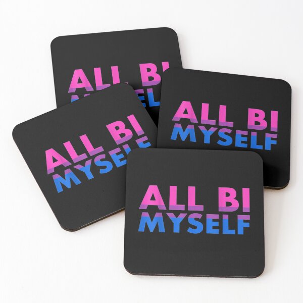 Item preview, All Bi Myself I Lgbtq Pride Month Design designed and sold by jerrie9.