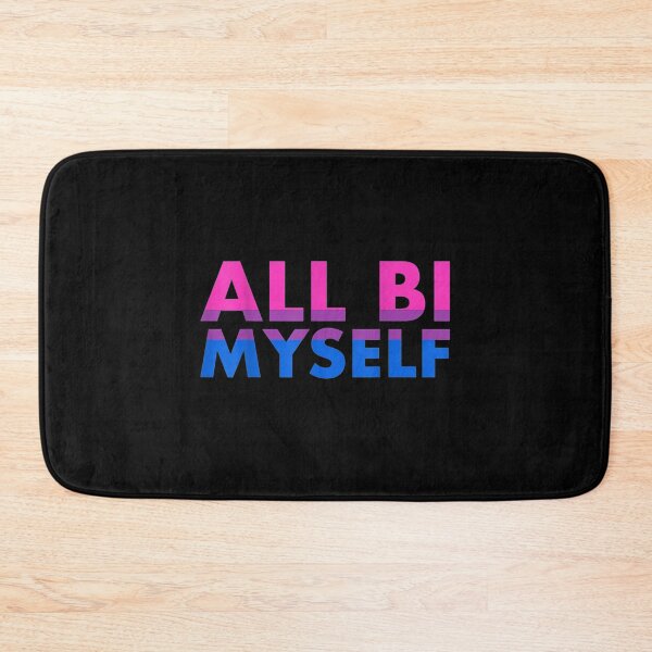 Item preview, All Bi Myself I Lgbtq Pride Month Design designed and sold by jerrie9.