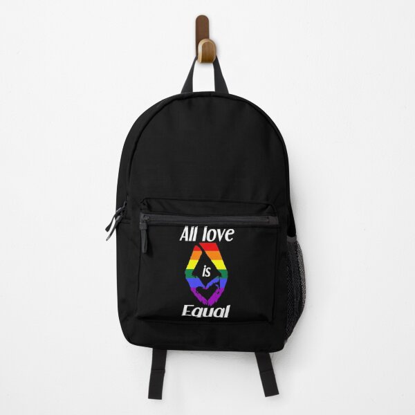 Item preview, All Love is Equal Rainbow Pride Flag - Lgbt designed and sold by Dmetalx Art Apparel.