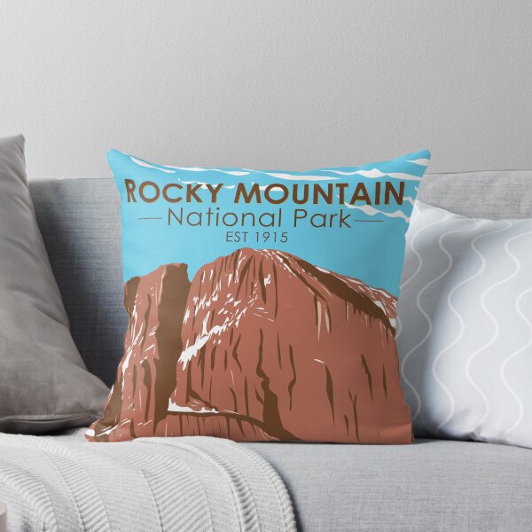 Item preview, Rocky Mountain National Park Colorado Longs Peak Vintage designed and sold by KrisSidDesigns.