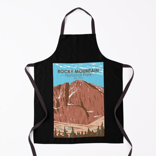 Item preview, Rocky Mountain National Park Colorado Longs Peak Vintage designed and sold by KrisSidDesigns.