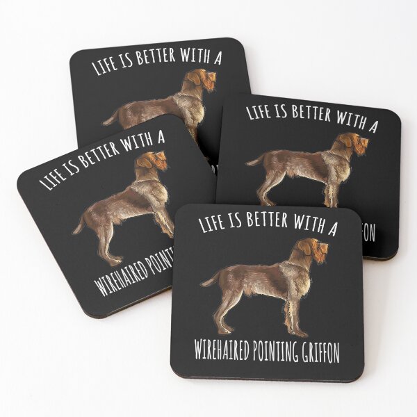 Item preview, Life Is Better With A Wirehaired Pointing Griffon Dog Lover designed and sold by laurader.