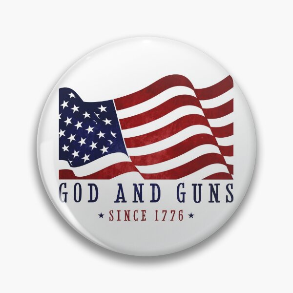 Item preview, GOD AND GUNS Since 1776 designed and sold by Joshua Blomheart.