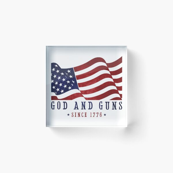 Item preview, GOD AND GUNS Since 1776 designed and sold by Joshua Blomheart.