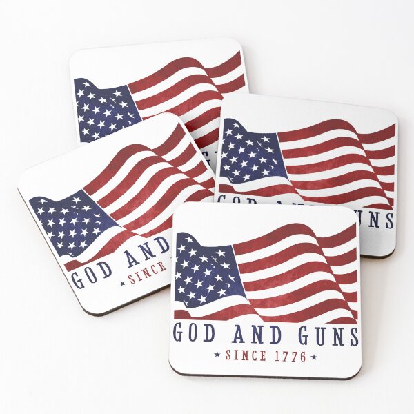 Item preview, GOD AND GUNS Since 1776 designed and sold by Joshua Blomheart.