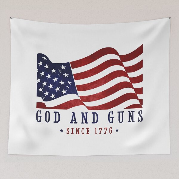 Item preview, GOD AND GUNS Since 1776 designed and sold by Joshua Blomheart.