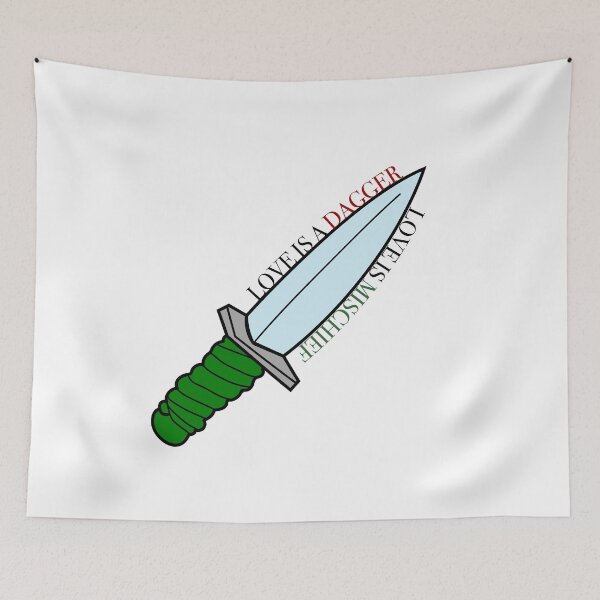 Item preview, love = dagger ??? designed and sold by esmebruh.